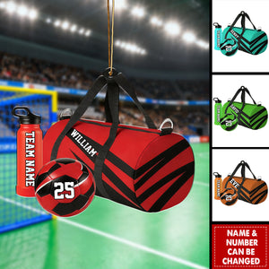 Personalized Handball Ornament, Custom Sport Team Gift