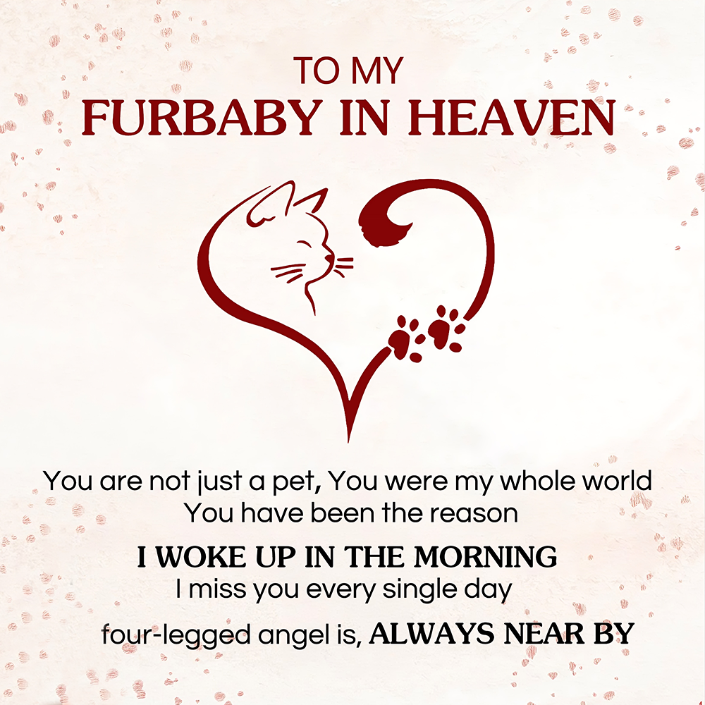 For Memorial - My Four-legged Angel is Always Near By Custom Name Bead Stretch Bracelet