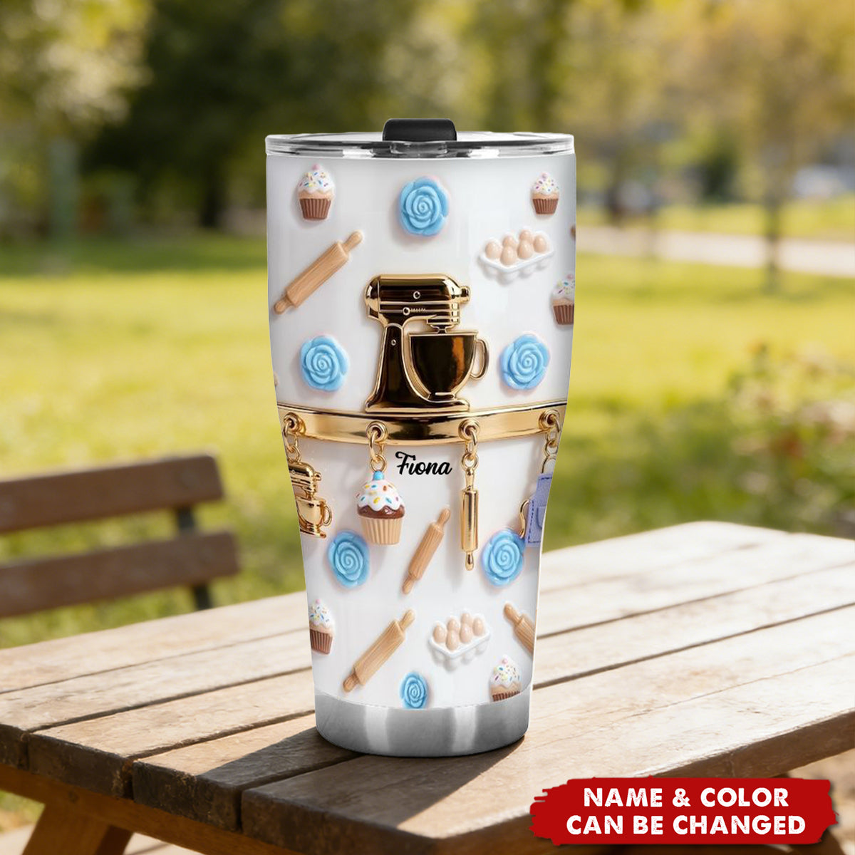 Perfect Gift For Baking Lovers - Personalized Baking Tumbler