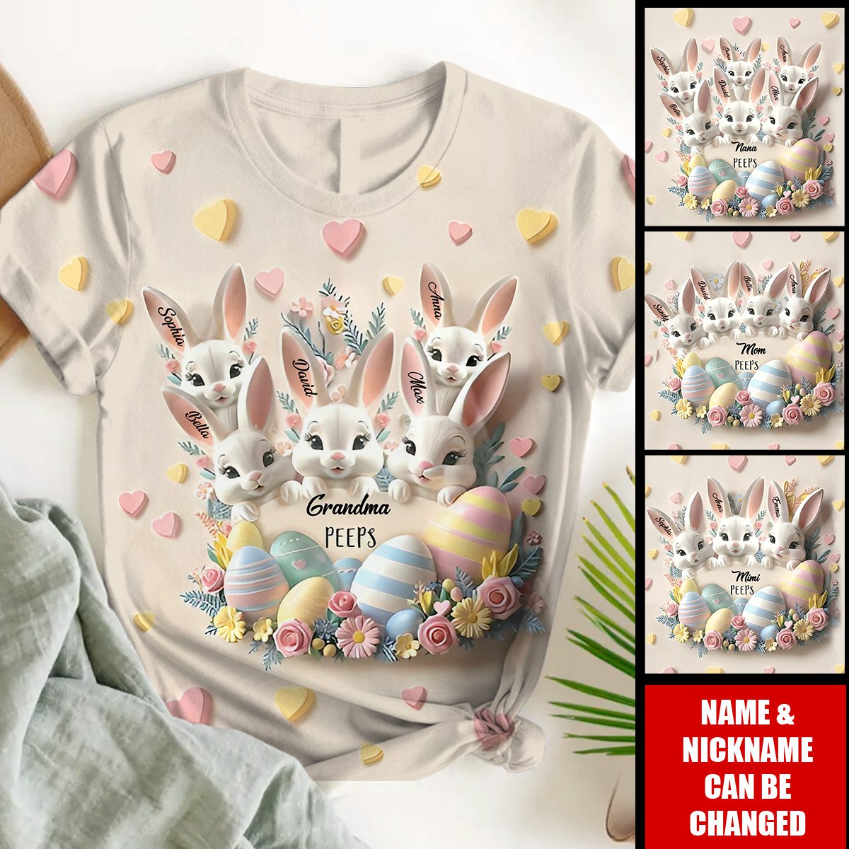 Grandma's Easter - Personalized T-Shirt
