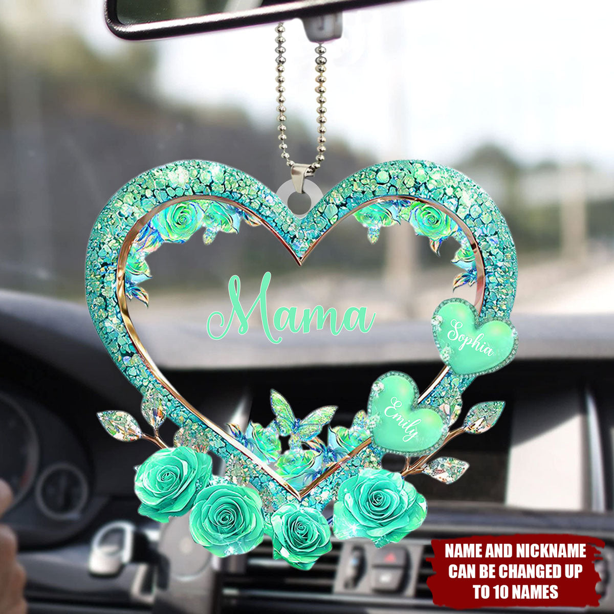 Grandma's Mom's Sweethearts - Personalized Custom Acrylic Ornament