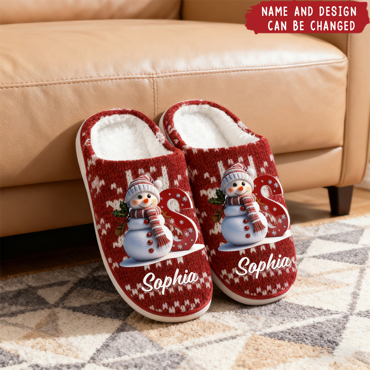Merry Christmas - Personalized Slippers