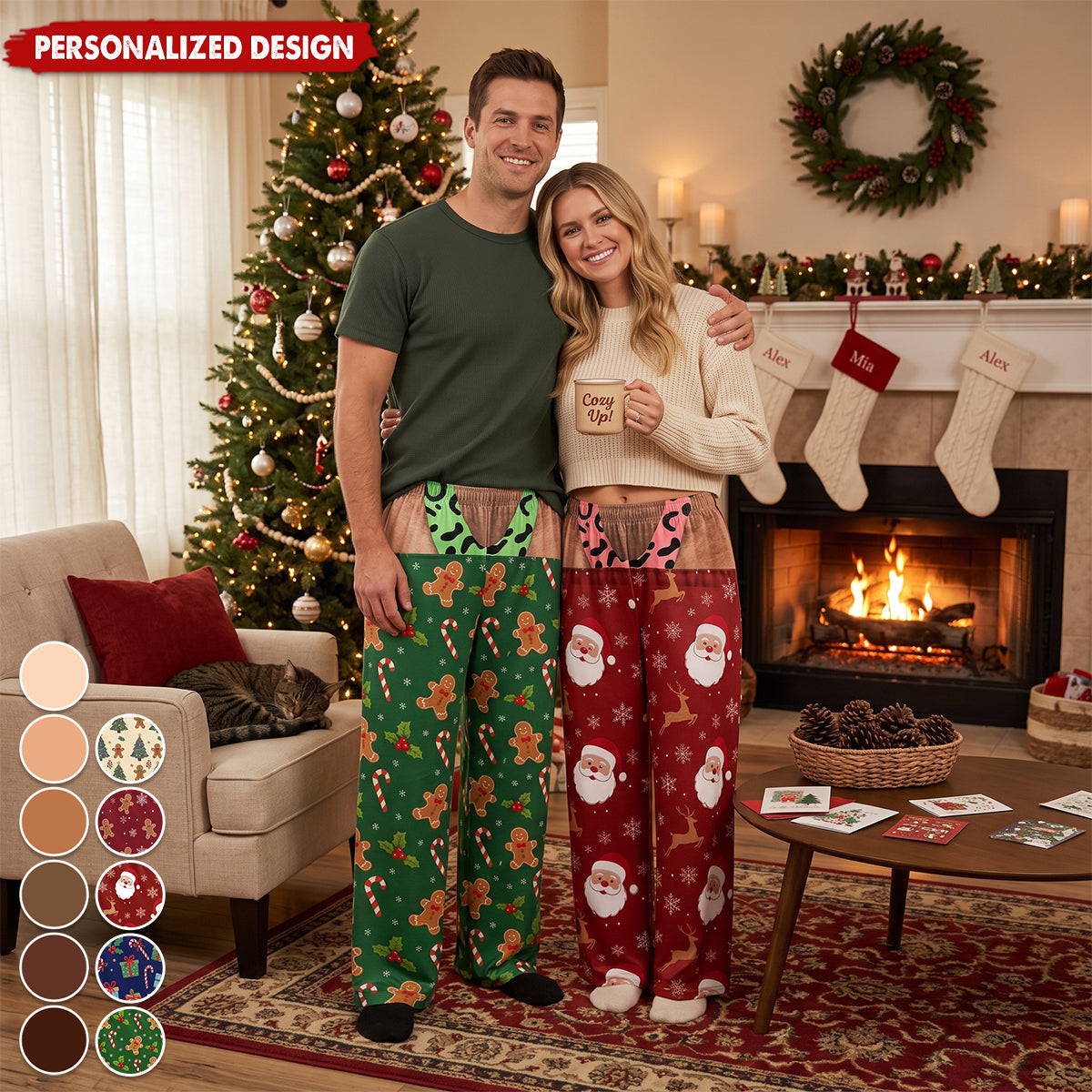 Merry Mischief - Personalized Lounge Pants