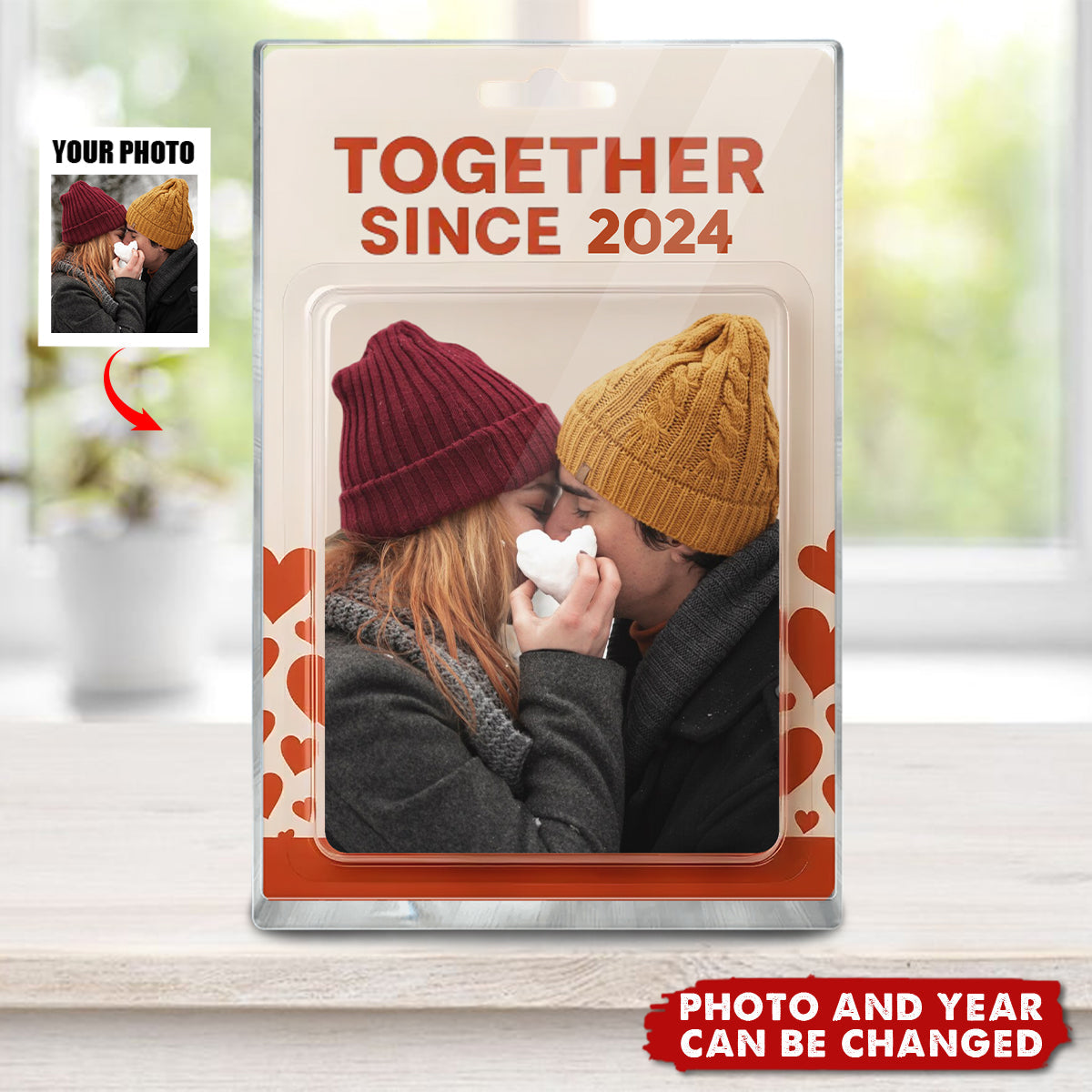 Custom Photo A Lifetime Of Love - Personalized Custom Acrylic Plaque - Gift For Husband Wife, Anniversary