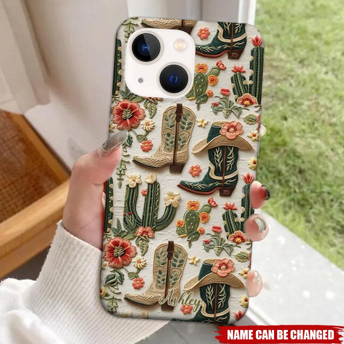 Personalized Cowboy Phone Case