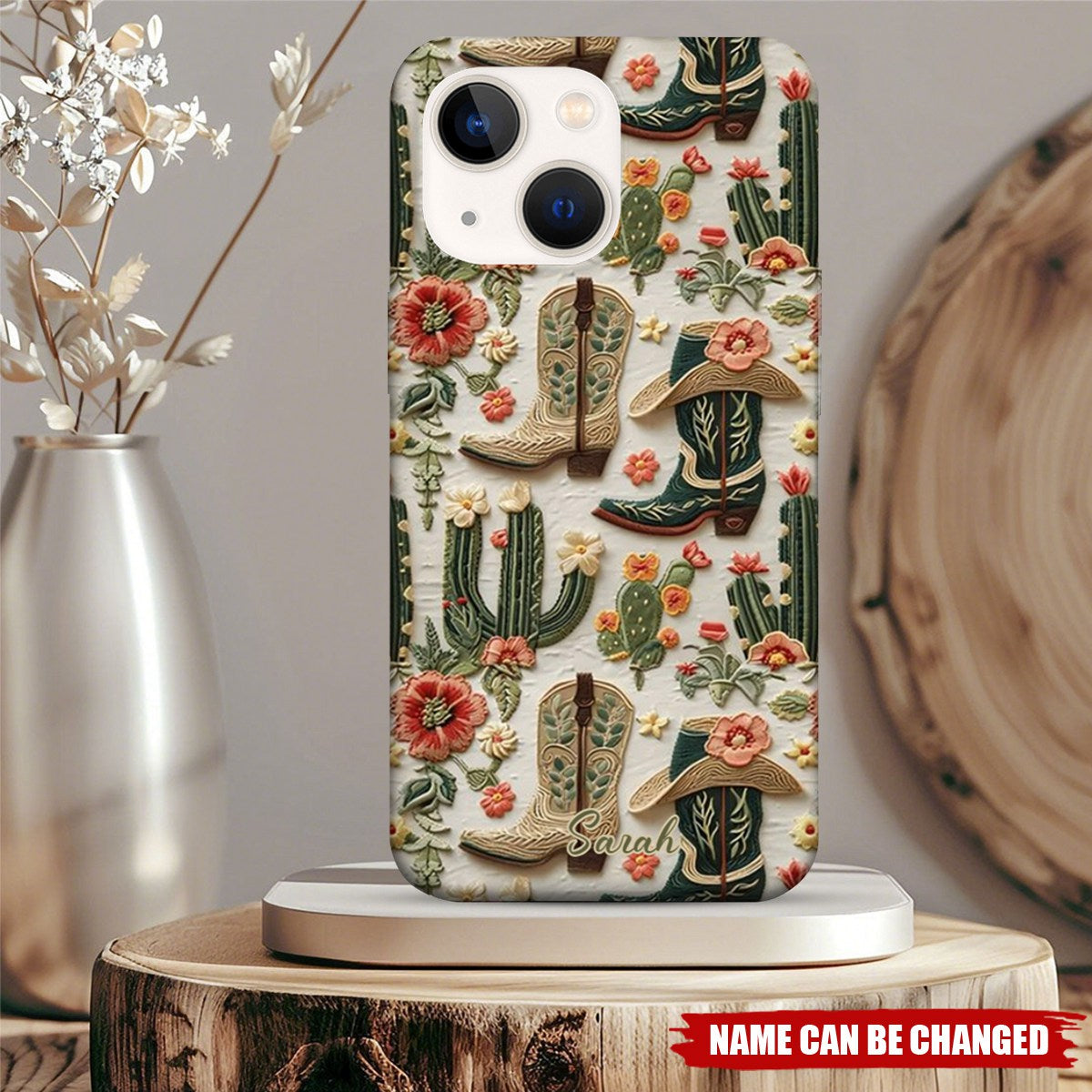 Personalized Cowboy Phone Case