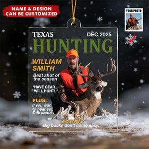 Wild At Heart - Personalized 1-Layer Acrylic Ornament