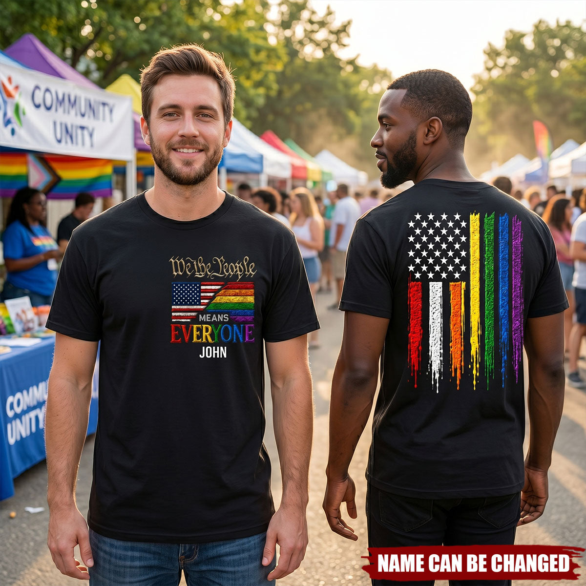Pride Month Unisex T-Shirt - Personalized Gifts for the LGBT