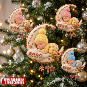 Baby Christmas - Personalized Acrylic Ornament