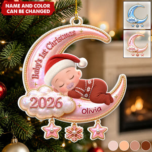 Our Little Christmas Miracle - Personalized White Acrylic Ornament