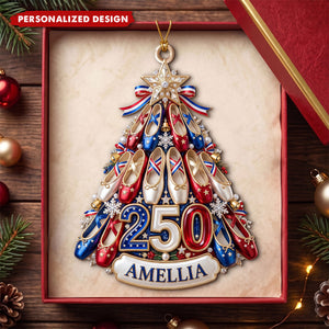 American Ballet 250th Anniversary Christmas Ornament – Personalized Gift