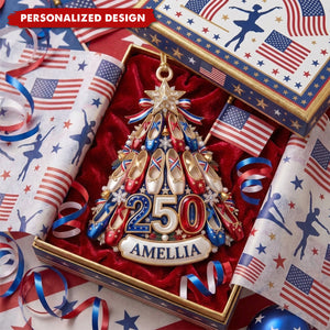 American Ballet 250th Anniversary Christmas Ornament – Personalized Gift