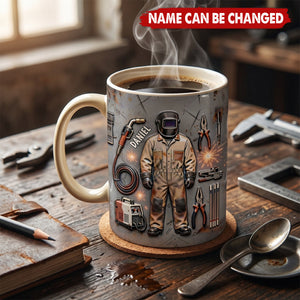 Personalized Welder Mug - Custom Welder Gift for Tradesman