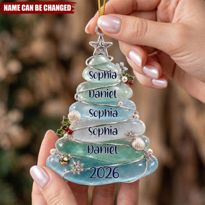 Our Family Tree - Personalized White Acrylic Ornament