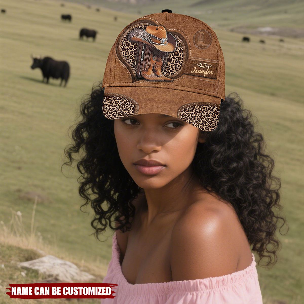 Cowgirl Boots - Personalized Cowgirl Classic Cap