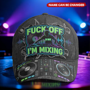 DJ Turntable Graphic Cap - Personalized Gift For Music Lovers