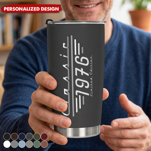 Classic Limited Edition Tumbler - Personalized Gift For For Him, Husband, Dad, Grandpa