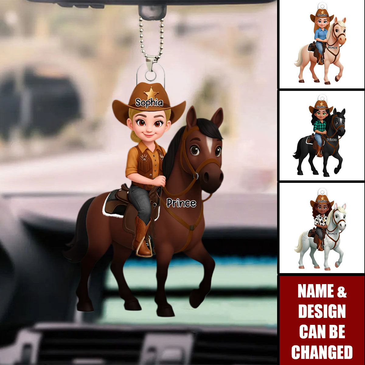 Every Horse Deserved To Be Loved By A Girl - Personalized Ornament Gift For Horse Lover