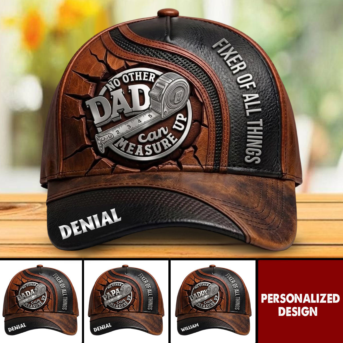 Top Handy Dad Classic Cap - Personalized Father's Day Gift For Dad, Papa