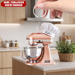 Baking Mixer - Personalized Acrylic Keychain