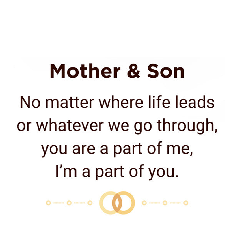 Mother & Daughter Son Linking Custom Birthstone Personalized Circles Bracelet