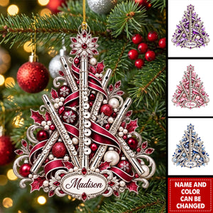 Personalized Flute Acrylic Ornament -Gift For Flutists & Music Teachers