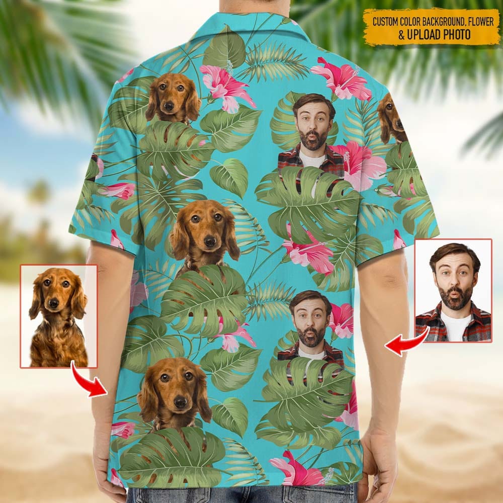 Personalized Upload Photo Hawaiian Shirt