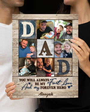 Dad Photo Collage Photo, Personalized Gifts For Dad, Best Father’s Day Gifts 2023