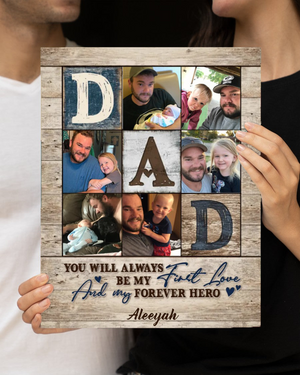 Dad Photo Collage Photo, Personalized Gifts For Dad, Best Father’s Day Gifts 2024