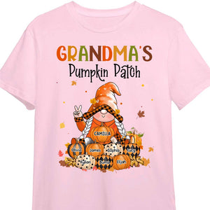 Autumn Gift For Grandma Pumpkin Patch Shirt