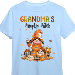 Autumn Gift For Grandma Pumpkin Patch Shirt