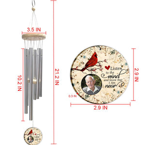 I Am Always With You - Personalized Memorial Wind Chime