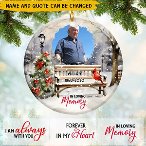 I Am Always With You Personalized Ornament
