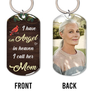 An Angel In Heaven - Personalized Custom Stainless Steel Keychain