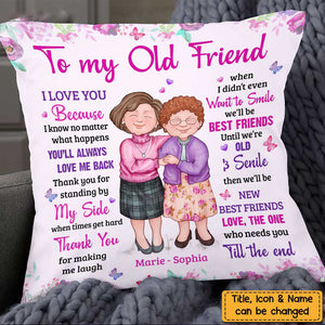To My Old Friend Pillow