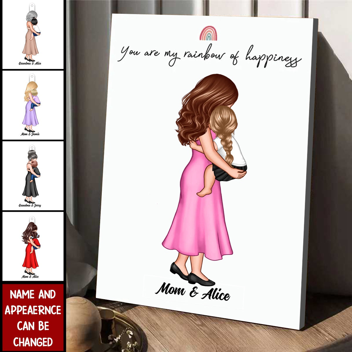You Are My Everything Mom Holding Kid Personalized Poster