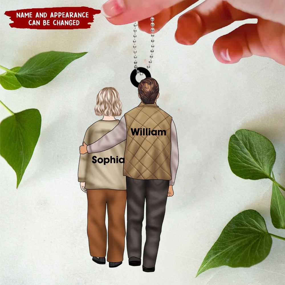 Personalized Gifts Ornament For Old Couples