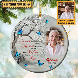 Personalized Christmas Ornament Family - Signs From Heaven Memo Photo
