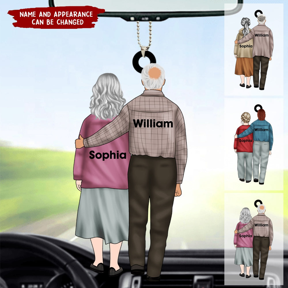 Personalized Gifts Ornament For Old Couples