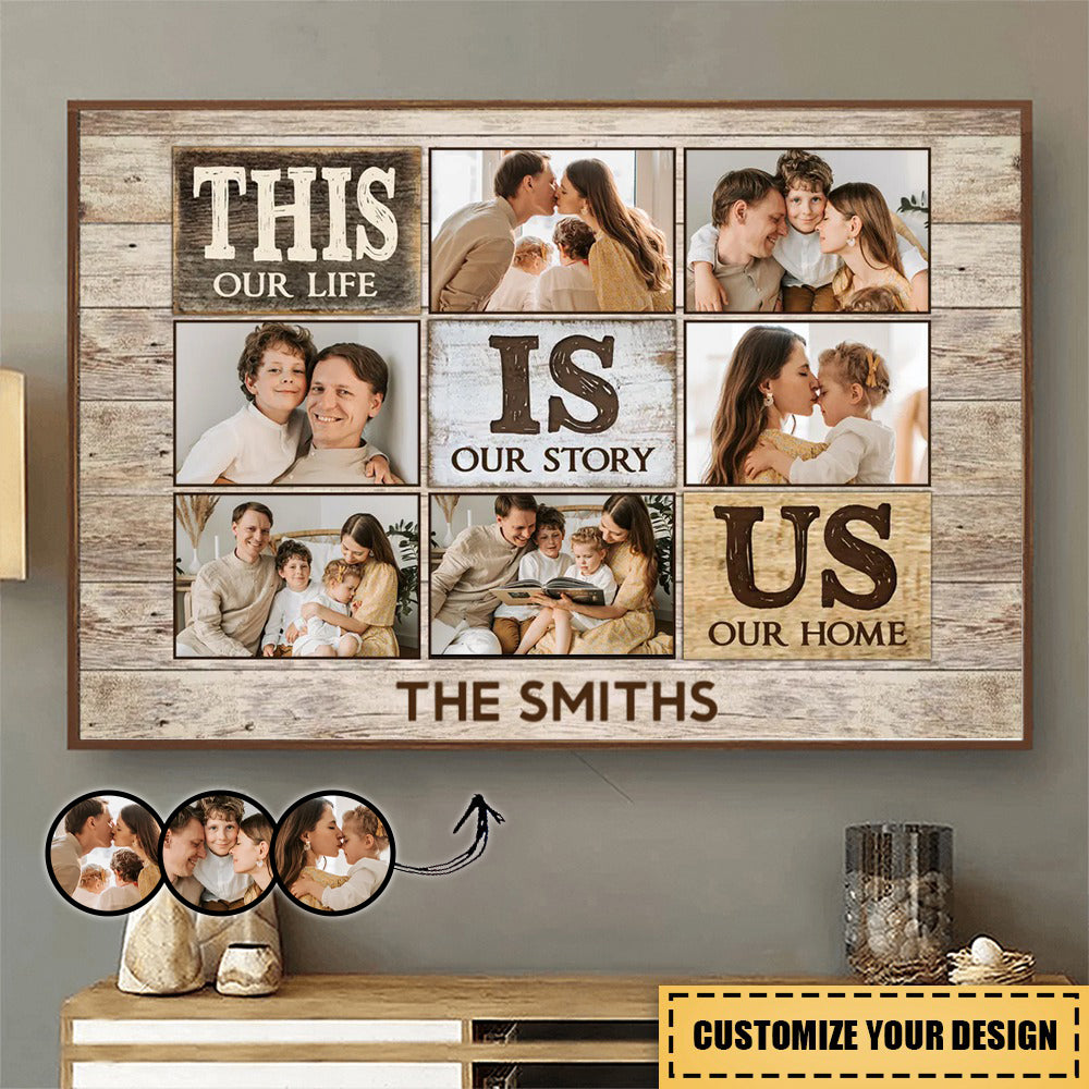 This Is Us Custom Photo Collage Poster