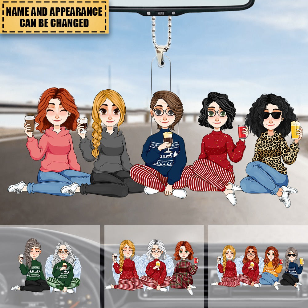 Always Sisters - Personalized Acrylic Ornament