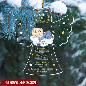 Child Of God - Personalized Acrylic Ornament