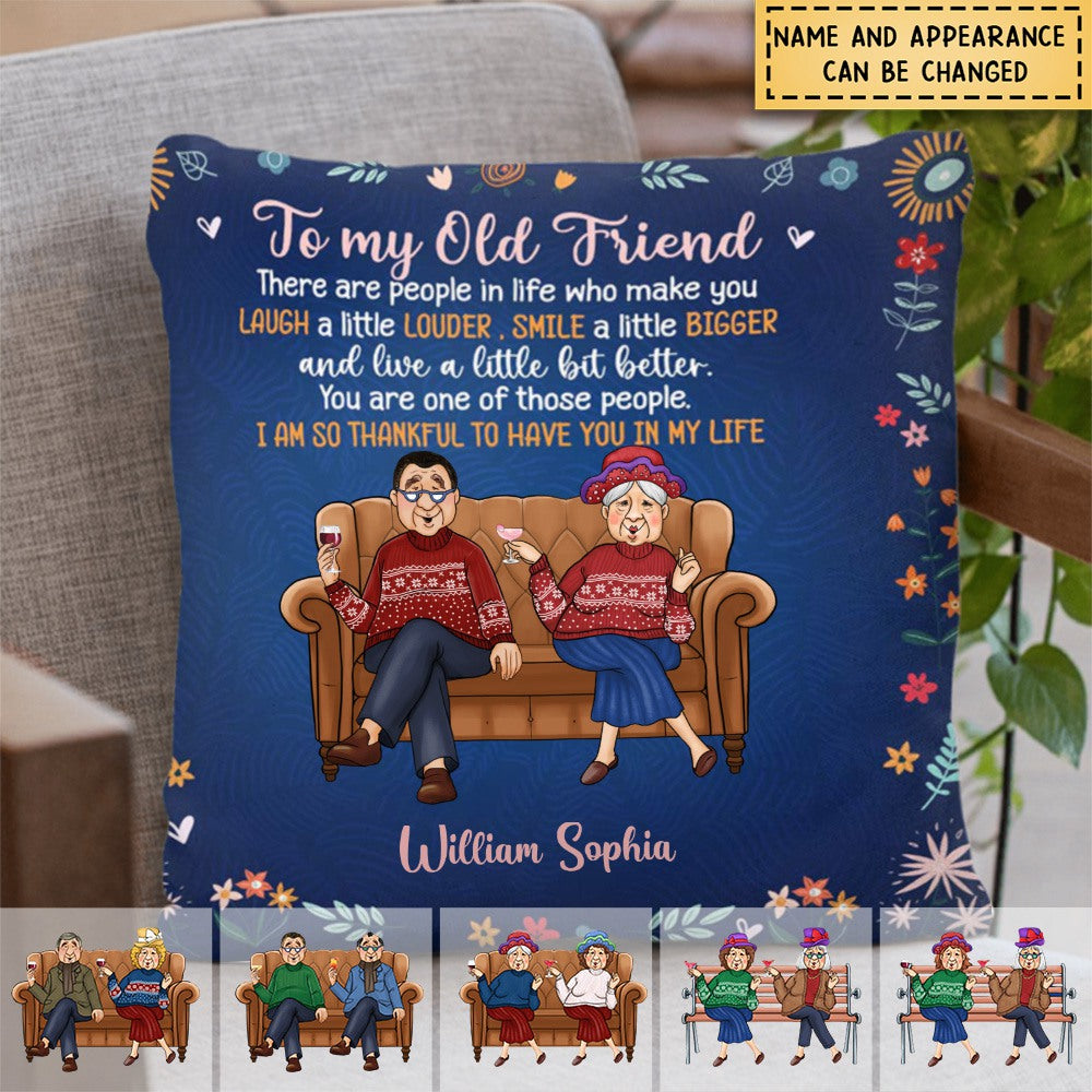 Gift For Friends I Am So Thankful Pillow