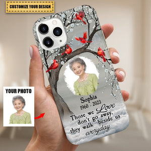 Memorial Cardinal Upload Photo, I'm Always With You Personalized Phone Case