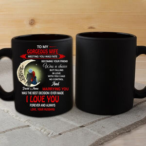 To My Love I Love You Forever And Always Personalized Mug Family Gift For Couple