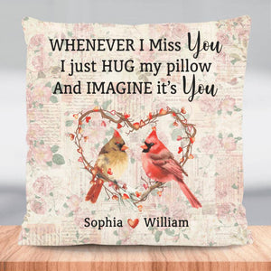 Whenever I Miss You I Just Hug My Pillow Personalized Pillow Case