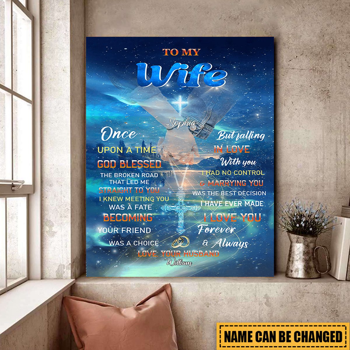 I Knew Meeting You Was A Fate - Personalized Canvas - Gift For Couple