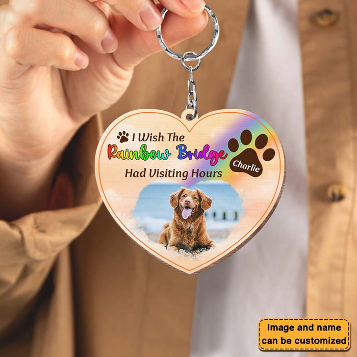 Personalized Pet Memorial Gift Acrylic Keychain