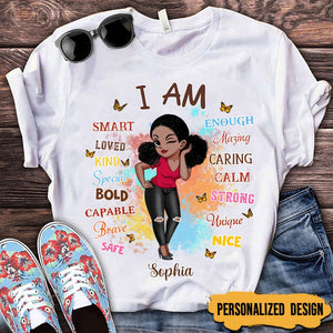 Affirmations I Am Kind Personalized Shirt