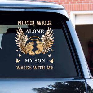 Family Never Walk Alone In Loving Memorial Decal